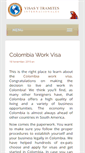 Mobile Screenshot of colombiaworkvisa.com